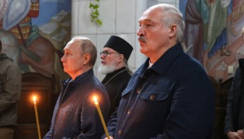 Путин и Лукашенко не забывают колыбель духовности