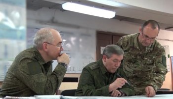 Начальник Генштаба проверил командный пункт на запорожском направлении
